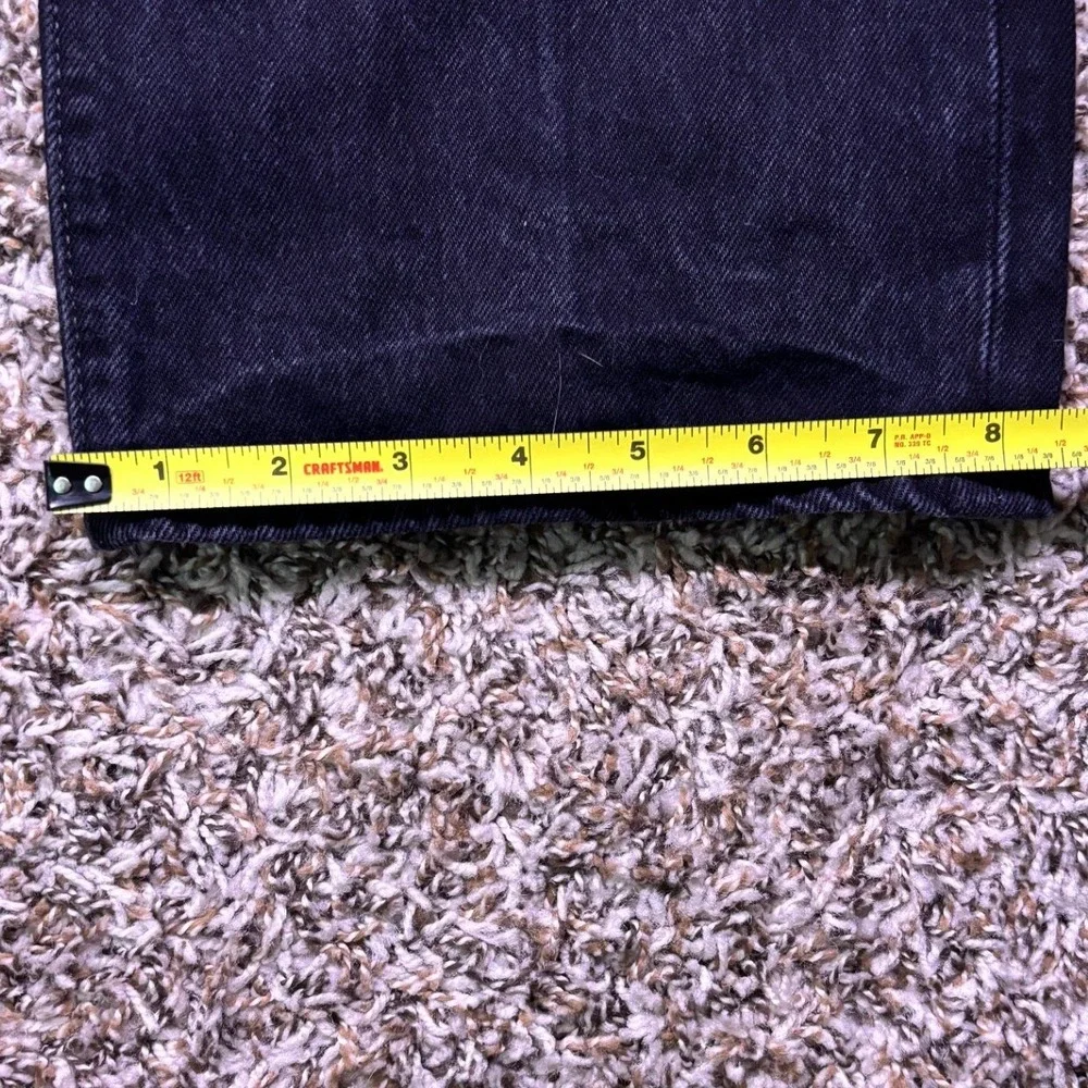 Levi's 501 Original Fit Jeans Men 36x30 Black‎ Straight Leg Button Fly Cotton
